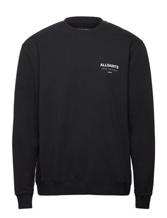 Underground Crew Tops Sweat-shirts & Hoodies Sweat-shirts Black AllSaints