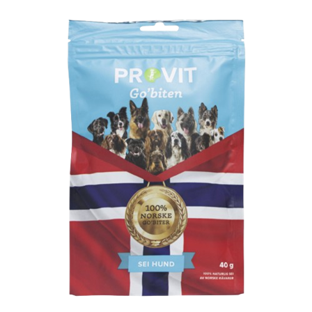 PROVIT - Go ́biten frysetørket sei - Hund - Hundegodbiter & tyggebein - Belønningsgodbiter for hund - ZOO.no