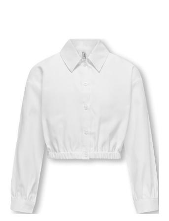 Kogoregon Short Waist Shirt Wvn White Kids Only