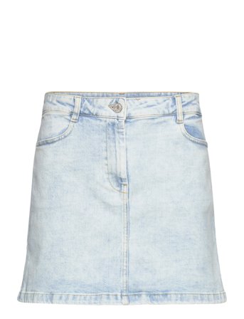 Stella Nova | Washed Mini Denim Skirt | 34