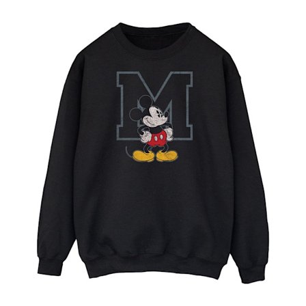 Disney Classic M Mickey Mouse Sweatshirt XL Svart