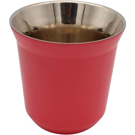 (Rosa) Kaffeekrus Espresso Kopper Rustfritt Stål Dobbelvegget Therma