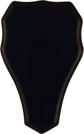 Grey Oak -kauristrofeen taustalevy, 19 x 12 cm, tumma tammi