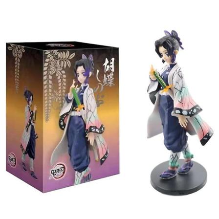Anime Demon Slayeaction Figur Shinobu Pvc Modell Leksaker