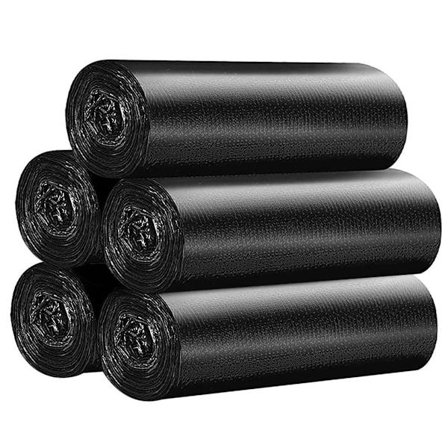 Roskakassit, pienet roskakassit kahvalla toimistoon, musta