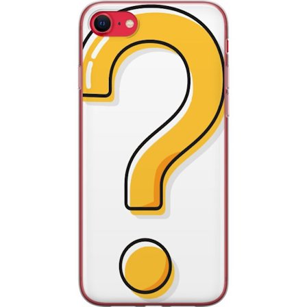 Kompatibel Mobilcover til Apple iPhone 8 Spørgsmålstegn
