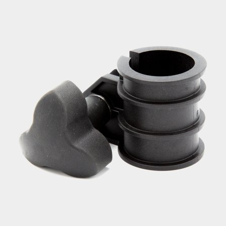 Abrazadera Minn Kota Depth Collar Kit, con tornillo de mariposa, para soporte de espejo de popa con ajuste de altura, compatible con Terrova BT y 