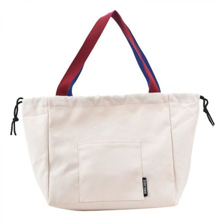Moderigtig og alsidig canvas skuldertaske til kvinder, enkel håndtaske, stor kapacitet pendler kvinders casual crossbody taske (hvid)