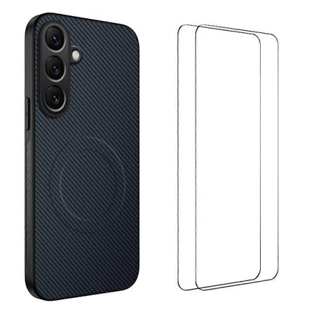 Kompatibel med Samsung Galaxy A36 5G Magnetiskt Skal TQ1 Serie i7f Kolfibertextur PC TPU Ph-lingling}