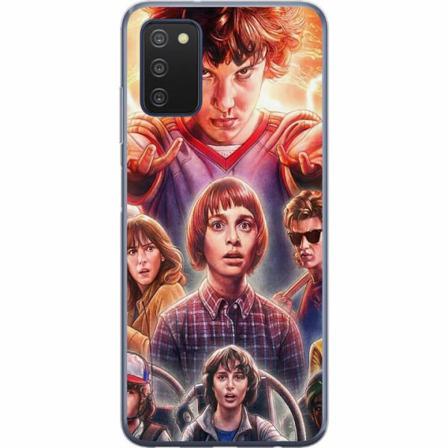 Samsung Galaxy A03s Genomskinligt Skal Stranger Things