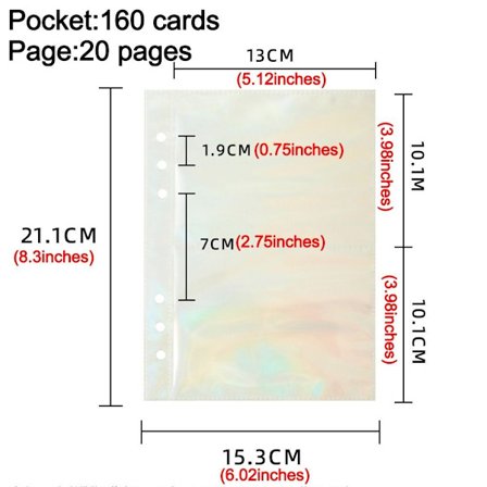 Fotokortholder Kpop Idol fotokort Saml 20PCS-6 20PCS-6