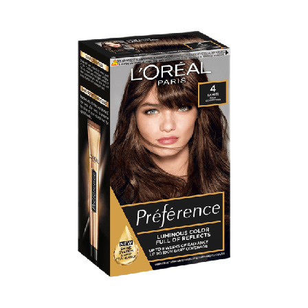 L'Oréal Paris Préférence, permanent hårfärg Dam Brun ONESIZE