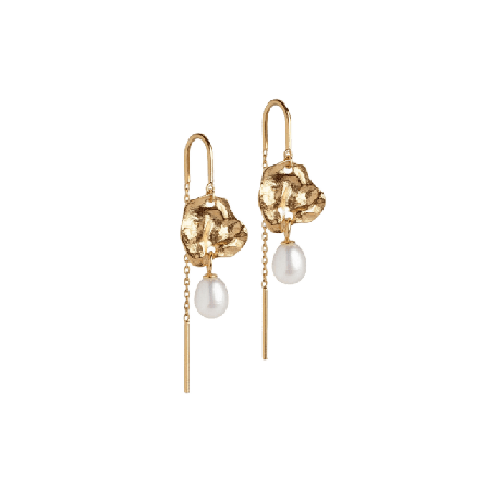 ENAMEL Copenhagen Örhängen, Kai Pearl Örhängen Dam Guld ONESIZE