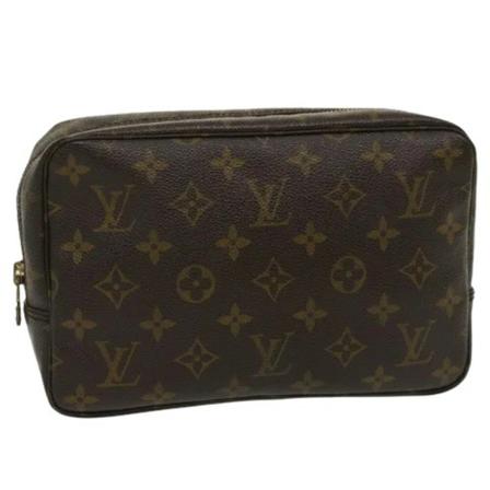 Louis Vuitton Vintage, Pre-owned Toilet Bag Bruin, unisex, Maat:ONE Size