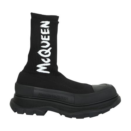 Alexander McQueen, Ankle Boots Czarny, Mężczyzna, Rozmiar: 45 EU