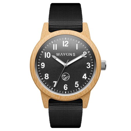 Bacana | Naturlig Bambusklokke for menn - Armbåndsur