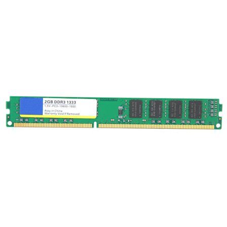 Xiede pöytätietokoneen muistimoduuli DDR3 2GB 1333Mhz PC3‐10600 1.5V täysin yhteensopiva tallennustila