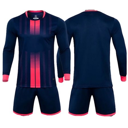 1 Sett Egendesign Fotballdrakt Menn Gutter Fotballklær Sett Langermet Fotballuniform Voksen Målvakt Sportsdrakt Barn Treningsdress