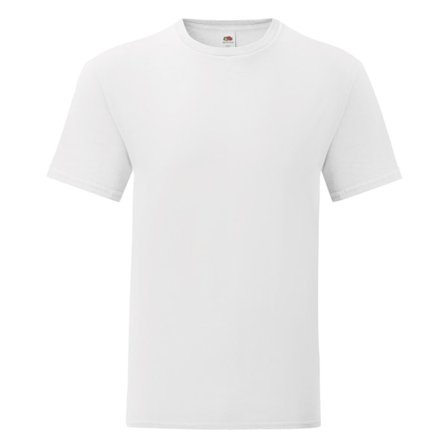 Fruit Of The Loom Iconic T-shirt för män (5-pack) XL Vit