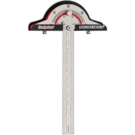 T-vinkelmått för träbearbetning, Kantvinkelmått, Vinkelmått, T-mått (15 tum)