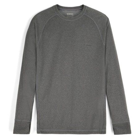 Simms Strata 160 Crew Dark Grey Heather - L