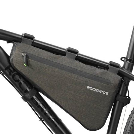 Sykkel sykkel veske regntett stor kapasitet MTB vei ramme veske trekant pose vanntett fuge pose