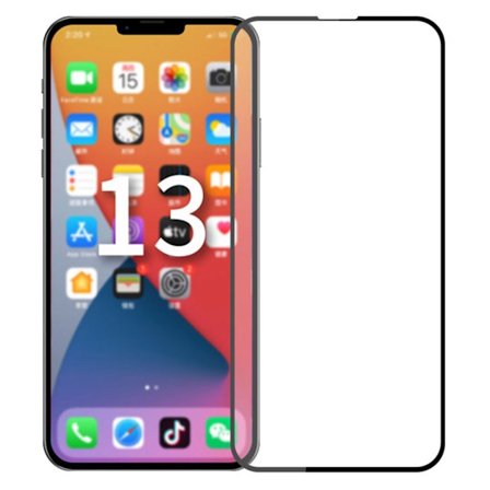 0.3mm härdat glas iPhone 13 Pro Max skärmskydd