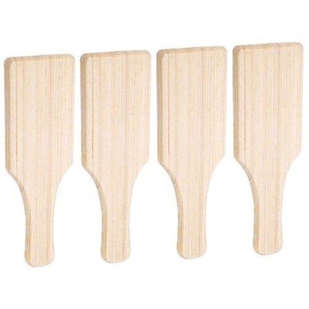 4 st Lermodelleringsbräda Keramik Slät Finish Skulptur Träplatta Lera DIY Verktyg