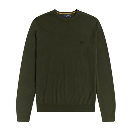 Fred Perry Sweatshirt Grøn, Herre Sweatshirts