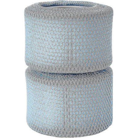 Senaste Filterpatroner Med Skyddsnät Meshöverdrag 90 Veck Filter Tvillingpaket Pool Bubbel Spa Tillbehör - Lämplig För Alla Mspa Badtunnor, Blå