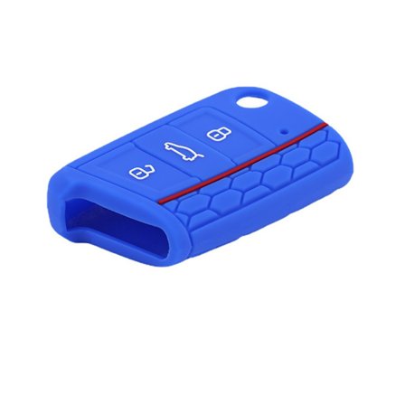 Silikoninen auton avaimen suojakotelo, pehmeä suojakuori, 3 painiketta