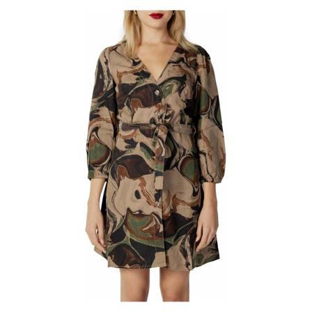 Desigual, Dresses Beżowy, Kobieta, Rozmiar: L