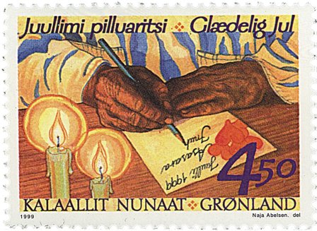 Grønland - Julefrimærker 1999 - AFA 350