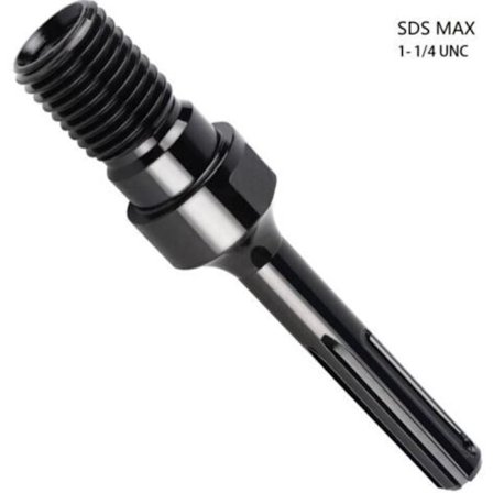 1 1/4" UNC - SDS Max -adapteri 190 mm:n timanttiporakoneelle, ydinporanterälle, ydinporanterälle