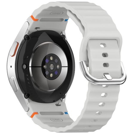 Galaxy Watch 5/5 Pro/6/7/FE Armband Silikon Wave Design
