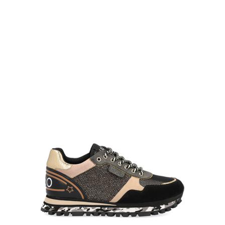 Liu Jo, Milano Wonder Sneakers Zwart, Dames, Maat:36 EU