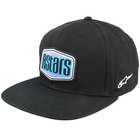Alpinestars - Zwart snapback Cap - Belvedere Hat Black Snapback @ Hatstore