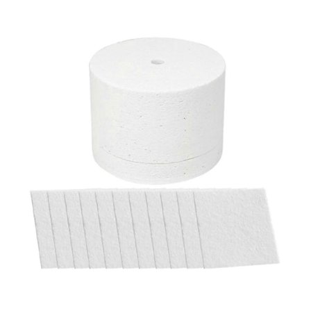 Keramisk Mikrobølgeovn Professionelt Glasfusions Mikrobølgeovnssæt (FMY) Hvid