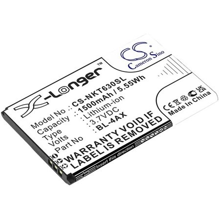 Batteri for SmartPhone, Mobil for Nokia 6300 4G, 8000 4G, TA-1286 og andre.