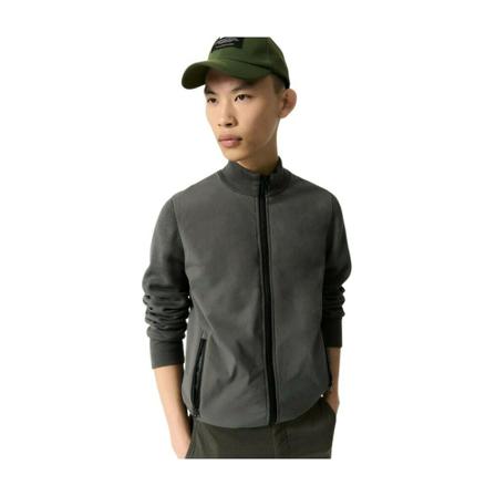 Ecoalf Petrealf Bomber Jacket , Grijs , Heren , Maat: M