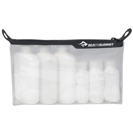 Sea to Summit Travellight TPU Clear Zip Top Pouch Clear Clear