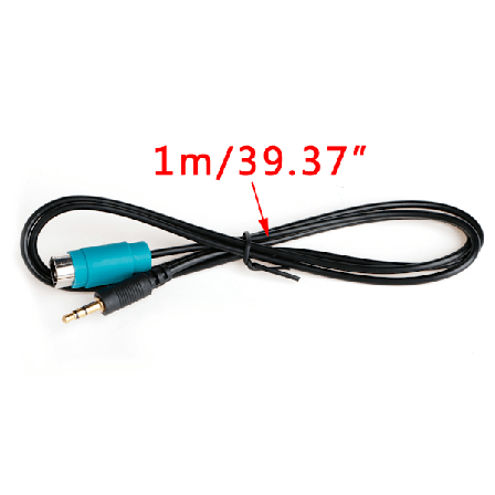 ALPINE KCE-236B MP3 3.5mm Aux Jack o Adapter Til MP3 til PSP