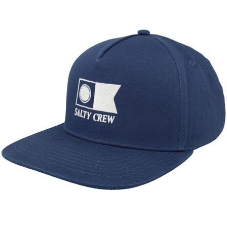 Salty Crew - Blue - snapback - Cap - Flagship 5 Panel Navy Snapback - Hatstore
