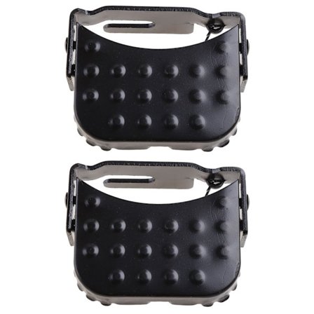 2 stk Anti-Slip bagerste fodpedaler BMX pinde, Universal stål foldecykel fodpinde