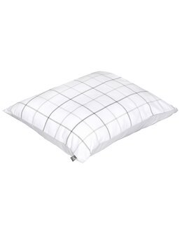 Örngott Gotland ekologisk färgad 1-pack Mörkgrå - Classic Textiles