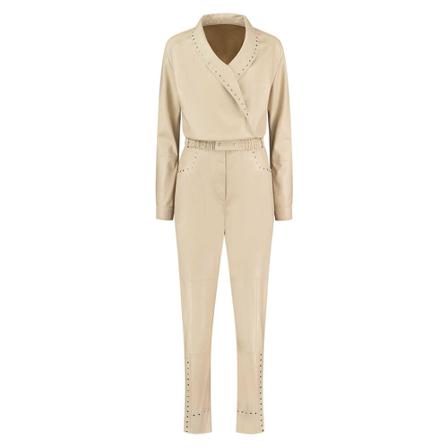 Fifth House Jumpsuit , Beige , Dames , Maat: S