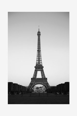 Poster Paris - Malerifabrikken - Svart - Posters - Från Homeroom