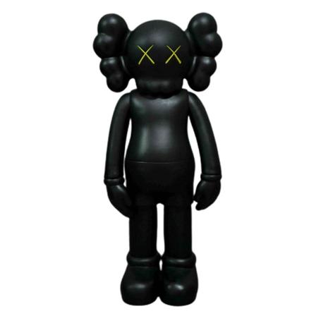 Kaws Figurer Toy Trendig modell Docka Leksaker Bordsdekoration Hylla Ornament Presenter Black