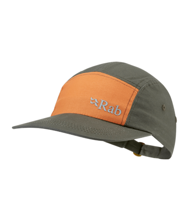 Rab Venant 5 Panel Cap Graphene/Marmalade