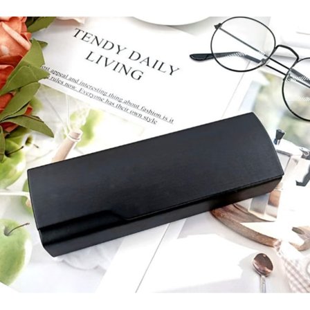 Sorte brilleetuier 2 stk. brilleetui herre brilleetui dame